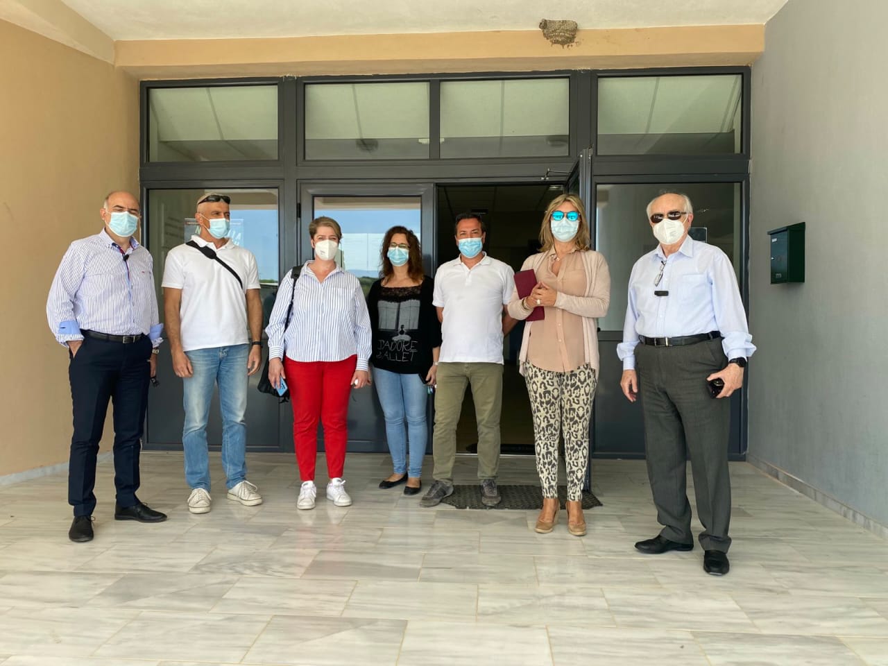 06-05-21 Επίσκεψη Ζ. Μακρή και Γ. Βούτσινου στις δομές επαγγελματικής εκπαίδευσης και κατάρτισης Θεσσαλίας