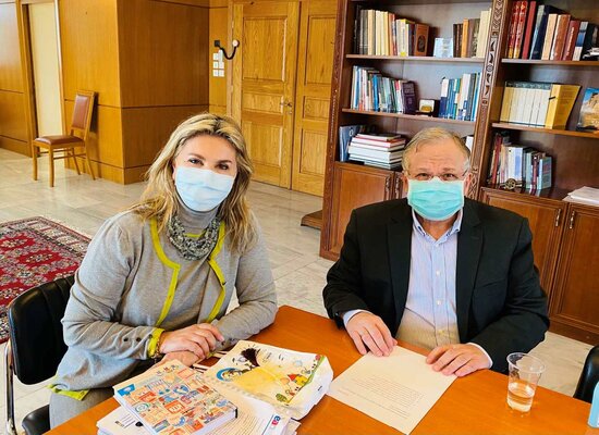 rsz Ζ Μακρή με Κώστα Γιαννόπουλο