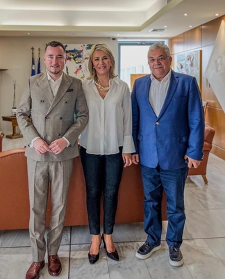 14-10-24 Η Υφυπουργός Παιδείας Ζ. Μακρή συναντήθηκε με τον ομόλογό της Σλοβάκο Υφυπουργό Παιδείας