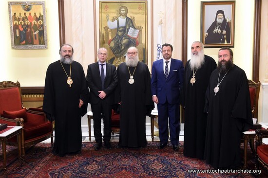 28-06-25 Επίσκεψη Γενικού Γραμματέα Θρησκευμάτων στο Πατριαρχείο Αντιοχείας